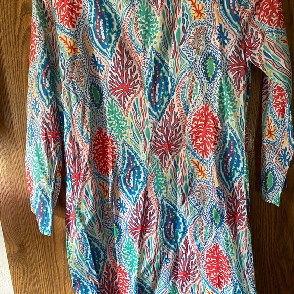 Lilly Pulitzer Sleeve Tunic Dress ( HOLY GRAIL EUC - Picture 2 of 3